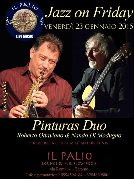 PINTURAS DUO – Roberto Ottaviano & Nando Di Modugno LIVE