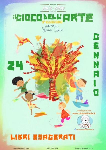 Il Gioco dell'Arte presenta "Libri Esagerati"