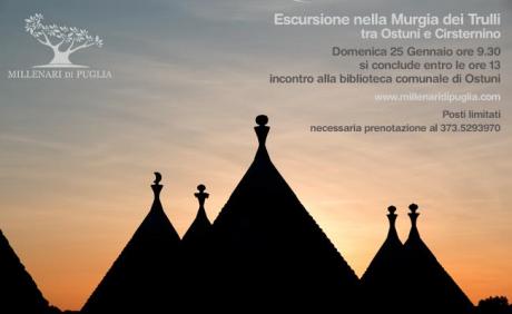 Escursione nella Murgia dei Trulli tra Ostuni e Cisternino