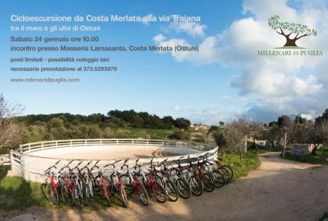 Cicloescursione da Costa Merlata alla via Traiana