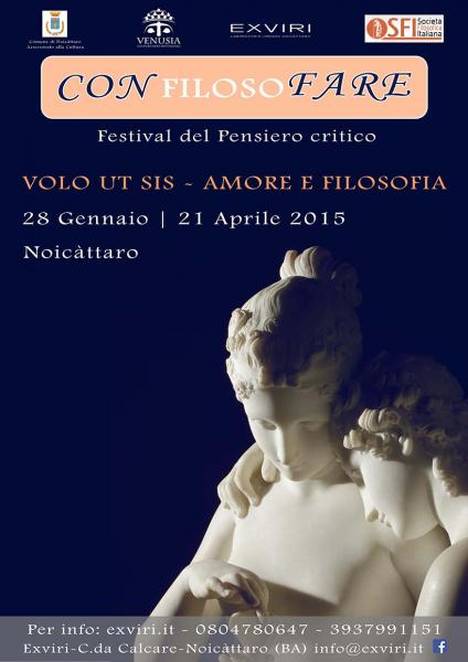 CONfilosoFARE [Volo ut sis - Amore e Filosofia]