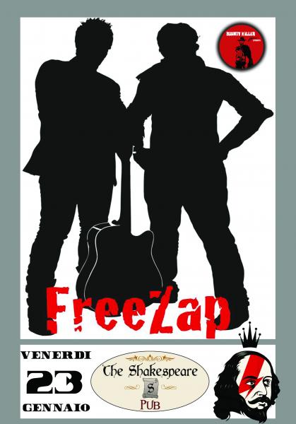 FREEZAP - live at The Shakespeare Pub, Casarano