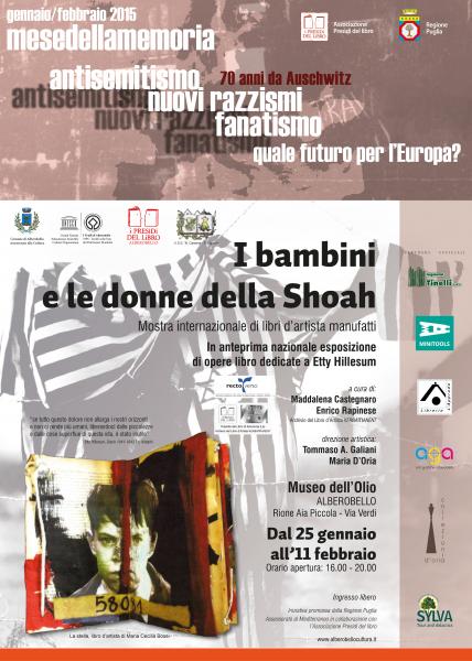 Mostra Internazionale di Libri Manufatti D'Artista - "i Bambini e le Donne Della Shoah"