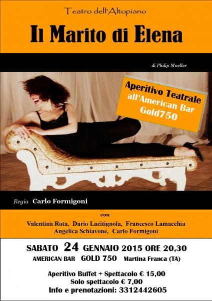Aperitivo teatrale