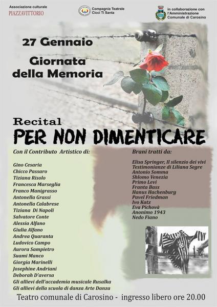Per non dimenticare