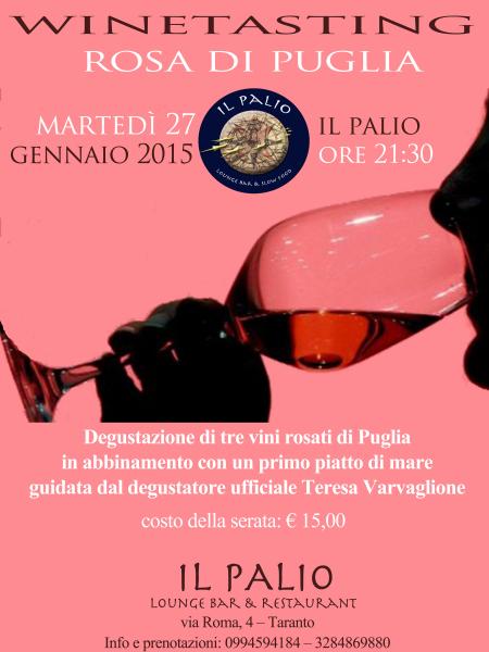 Rosa di Puglia – Degustazione Vini
