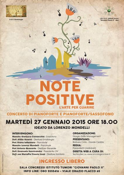 Concerto per Pianoforte e Sassofono “Note Positive”