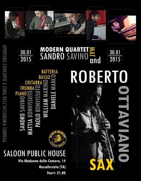 Roberto Ottaviano With Mat Modern Quartet & Sandro Savino