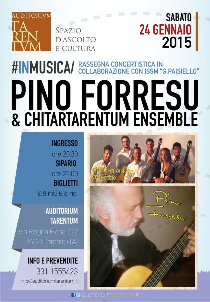 Pino Forresu & Chitartarentum Ensemble #inmusica