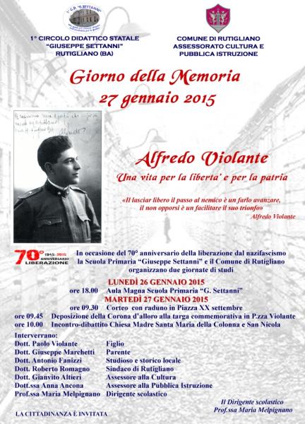 ALFREDO VIOLANTE: Una vita per la Libertà e per la Patria