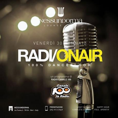 Venerdi Radio Onair al Nessundorma