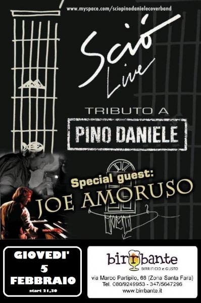 "Joe Amoruso & Scio' live Tributo a Pino Daniele"