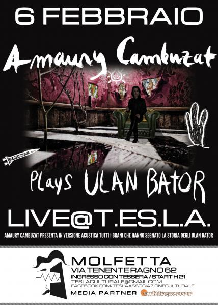 AMAURY CAMBUZAT plays ULAN BATOR Live