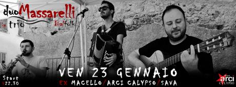 Duo Massarelli (in Trio) all'ex Macello - Sava