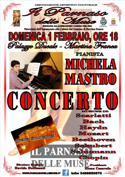 RECITAL della pianista viennese Michela Mastro