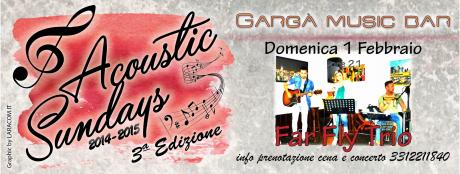 Far Fly Trio live per la settima serata di Acoustic Sundays