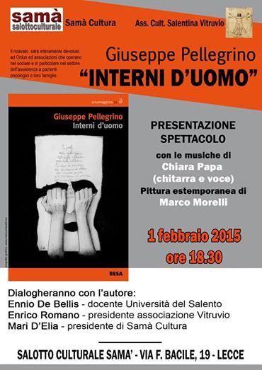 Presentazione del libro 'Interni d'uomo' di Giuseppe Pellegrino