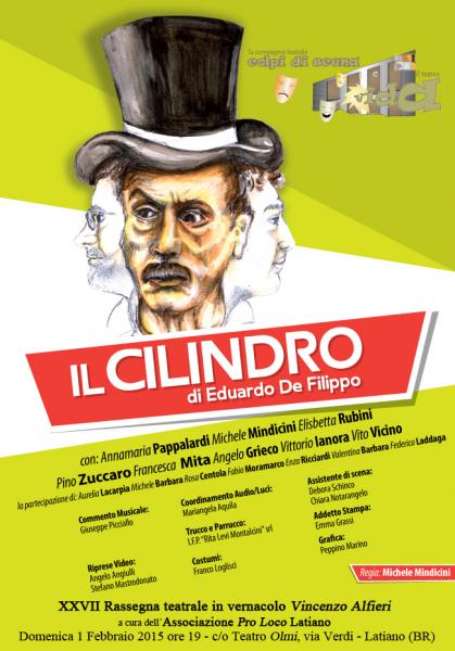 "Il Cilindro" con la Compagnia Colpi di Scena per il secondo appuntamento della rassegna teatrale "Vincenzo Alfieri"