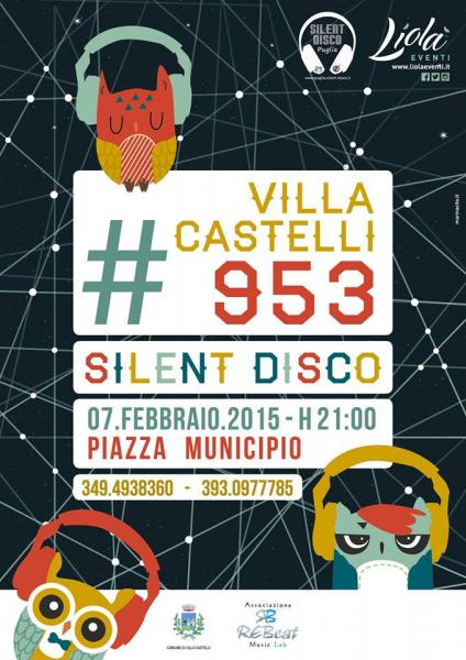 Silent Disco a Villa Castelli!