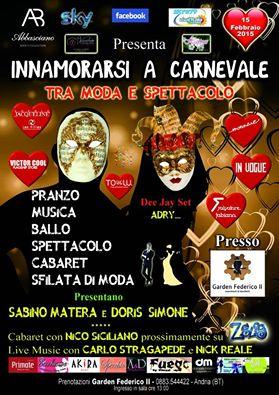Evento Spettacolo Domenica 15 Febbraio 2015