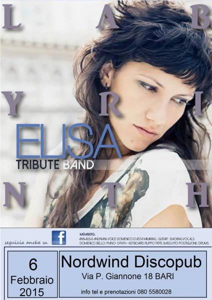 Labyrinth - ELISA Tribute in concerto al Nordwind