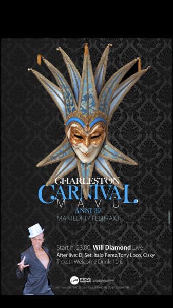 Charleston Carnival Mavu' - Martedì 17 Febbraio