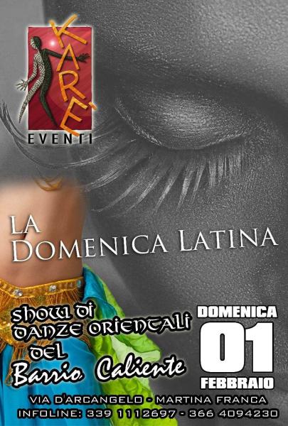 Domenica Latina + Danza del Ventre