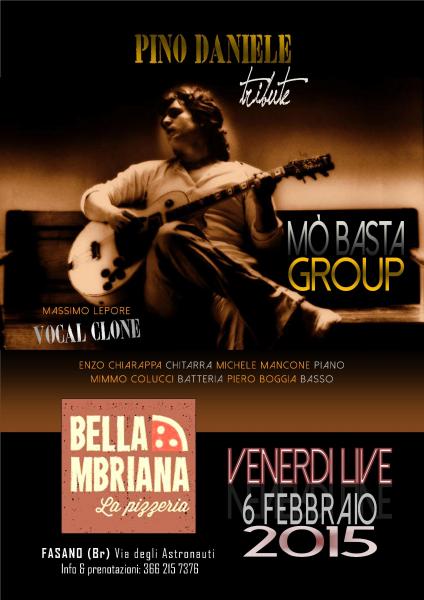 PINO DANIELE TRIBUTE - Mò Basta GROUP