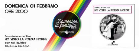 "Domenica in Famiglia" presentazione del libro "Ho visto la poesia morire" di Isabella Capozzi