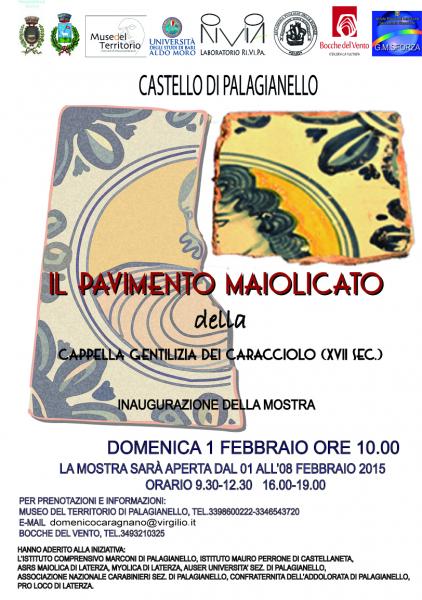 Mostra "Il pavimento maiolicato della cappella gentilizia dei Caracciolo"