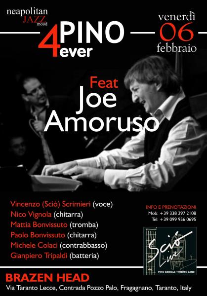 Joe Amoruso With Scio' live Pino Daniele Tribute Band  & Neapolitan Jazz Mood