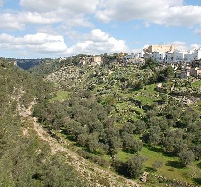 Escursione nella gravina di Palagianello