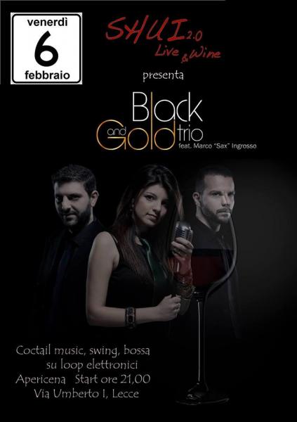 Black And Gold Trio Live @ Shui Wine 2.0