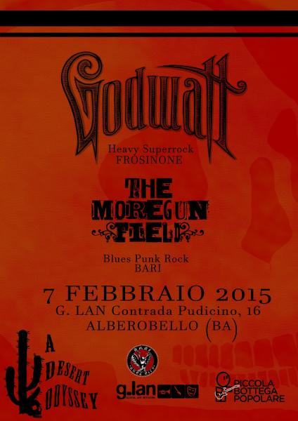 Another Stoner Night: GODWATT live | opening MOREGUNFIELD