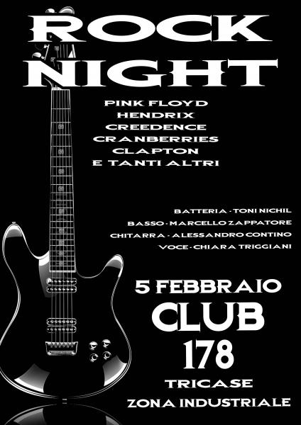 Rock Night al  Club 178 - Tricase