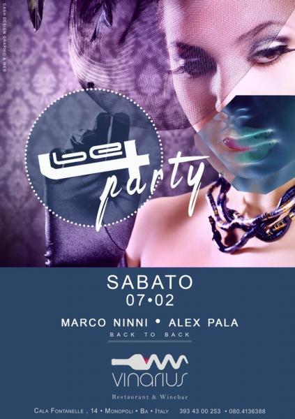 Sabato 7 Febbraio Be4party