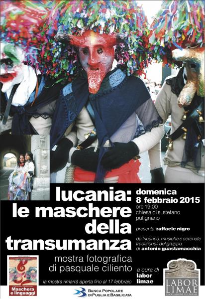 Le Maschere della transumanza in mostra a Putignano