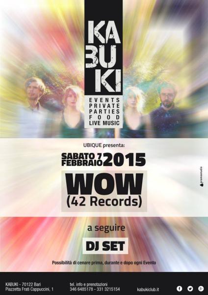 WOW - Amore LIVE // Kabuki - Bari