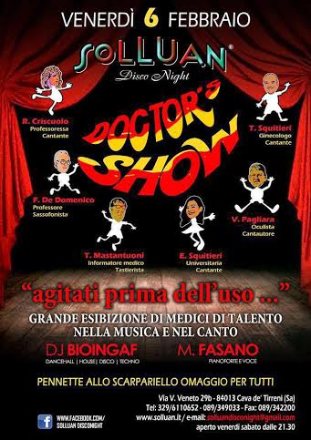 Doctor’s Show con Vincenzo Pagliara & Friends