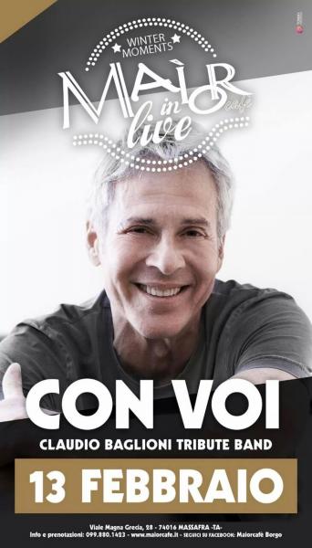 "CON VOI"...magistrale tributo a Baglioni
