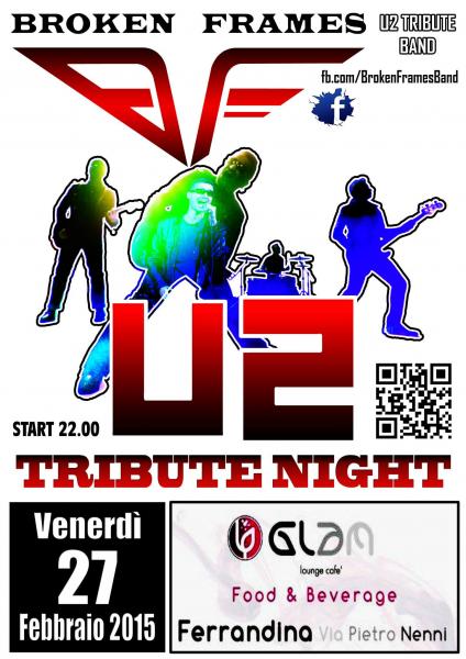 U2 TRIBUTE NIGHT - Broken Frames U2 COVER BAND