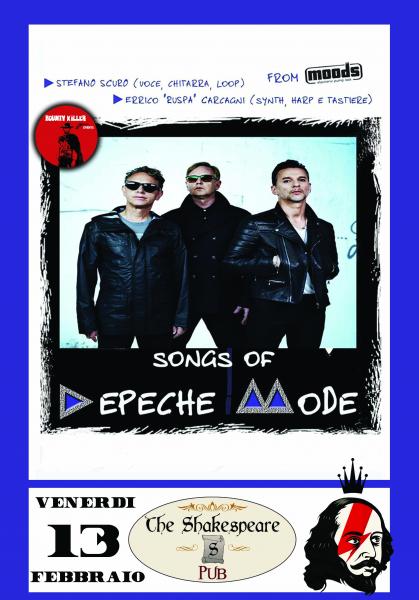 SONGS OF DEPECHE MODE - live at The Shakespeare Pub, Casarano