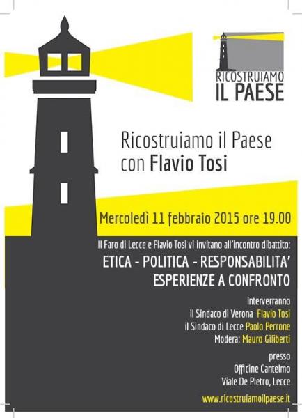 “Etica-politica-responsabilita’ Esperienze a Confronto”