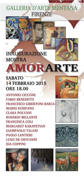 “AMORARTE”, de giovanni luigi a firenze