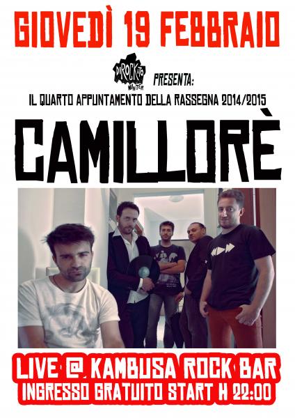 Dirockato Winter presenta: Camillorè live