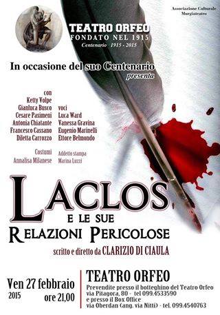 "Laclos e le sue relazioni pericolose"