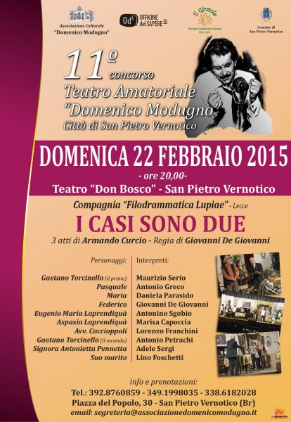 I Casi Sono Due -di Armando Curcio-