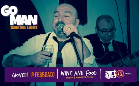 Swing Soul & Blues, il Giovedi' Live con i "Go Man"