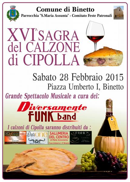XVI  Sagra del calzone di cipolla
