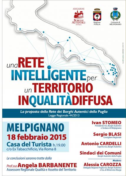 Una Rete Intelligente per  un Territorio in Qualita' Diffusa